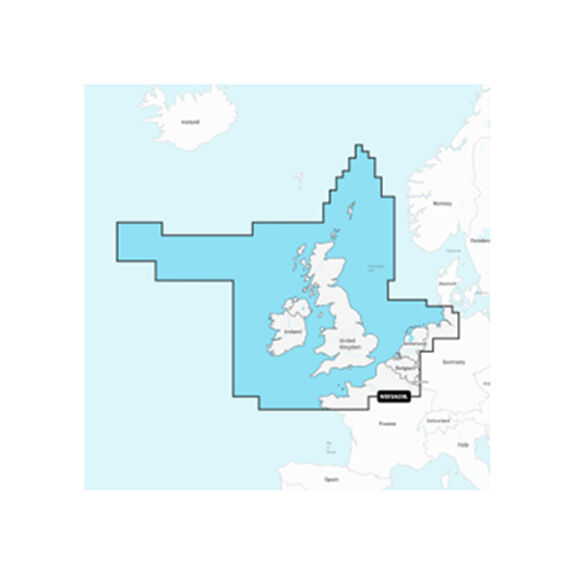 Navionics+ EU628L U.K., Ireland and Holland, Electronic Charts image number 0