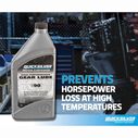 Quicksilver High Performance 90W Gear Lube, 2.5 Gallons image number 3