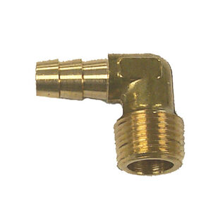 18-8072 Hose Barb - 3/8" Barb 3/8" NPT Thread 90