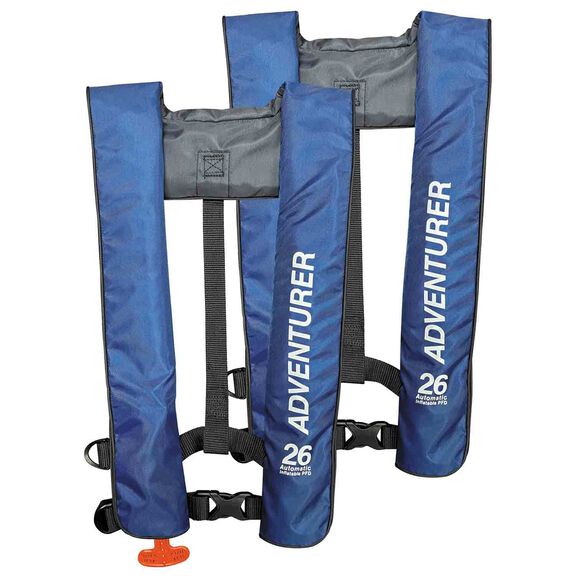 Adventurer Automatic Inflatable Life Jacket, Twin Pack image number 0