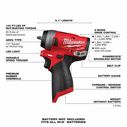 M12 FUEL&trade; 1/4"  Stubby Impact Wrench image number 6