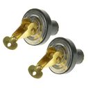 Baitwell Plugs, 1/2", Brass, Pair image number 2