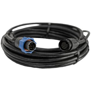 M&M Cable, 9-Pin 1kW Series with Lowrance 10k, 7-pin Connector - 8m