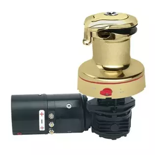 #40 Bronze Rewind&trade; Radial Electric Winch, 24V, Left Mount