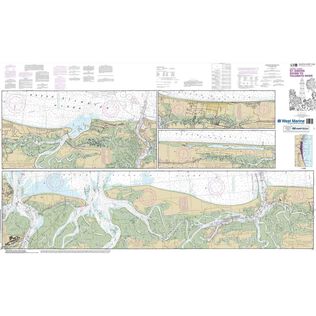 Maptech&reg; NOAA Recreational Waterproof Chart-Intracoastal Waterway St. Simons Sound to Tolomato River, 11489