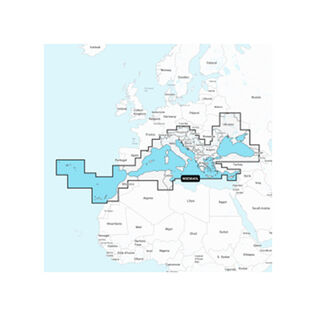 Garmin Navionics Vision+ EU643L Mediterranean and Black Sea, Electronic Chart