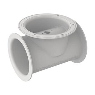 Side-Power Stern Tunnel, GRP, ready bored, | for all 386mm thrusters