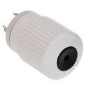 Hubbell Marine Trolling Motor Locking Plug, 24-32 VDC, White image number 1