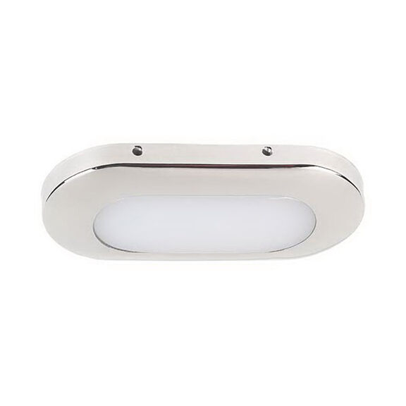 LED Courtesy Light 12V DC Stainless Steel 4 x SMD LED Warm White IP65 image number 0