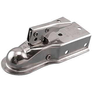 Stainless Steel Fas-Lok Trailer Coupler with 2" Ball