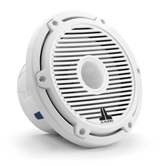 M6-770X-C-3Gw 7.7" Marine Coaxial Speakers, White Classic Grille, Pair image number 2