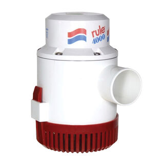 4000 GPH Submersible Electric Bilge Pump, 24V