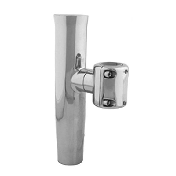 Stainless Steel Clamp-On Adjustable Rod Holder, 1 3/4" Inside Diameter image number 0