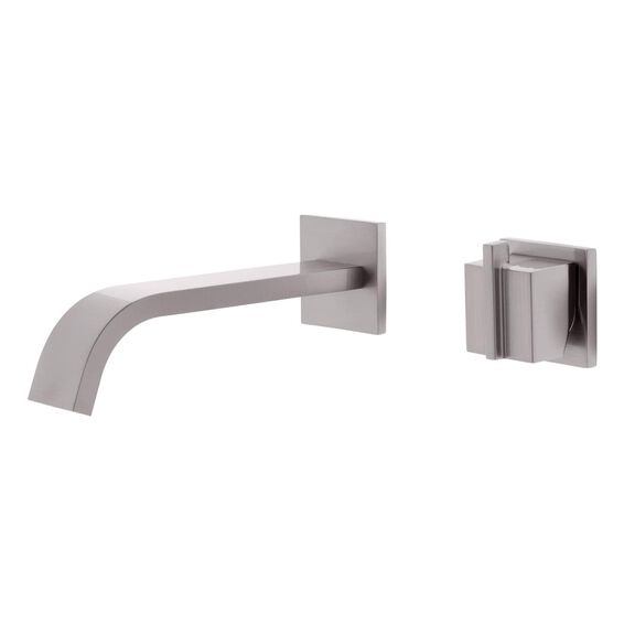 Artaine Wall-Mount Faucet, Brushed Nickel image number 0