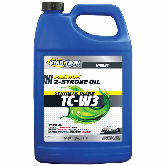 Super Premium+ 2-Cycle Synthetic Blend TC-W3 Engine Oil image number 0
