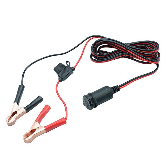 10' Battery Clip Extension, 12V DC image number 0