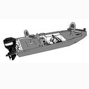 Styled-to-Fit Boat Cover for Jon Style Bass Boats image number 1