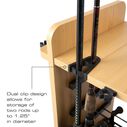 14 Fishing Rod Rack w/Four Bait Bin Storage image number 1
