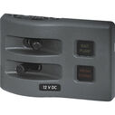 WeatherDeck&reg; 12V DC Waterproof Fuse Panel, 2-Position, Gray image number 0