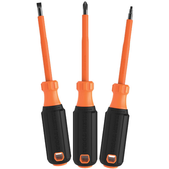 Screwdriver Set, 1000V Insulated, 3-Piece image number 0