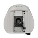 8WD015-710 Offshore Series Standard Pilot Chair, Cushions with 15" Fixed Height Pedestal and Seat Slide Mount image number 4