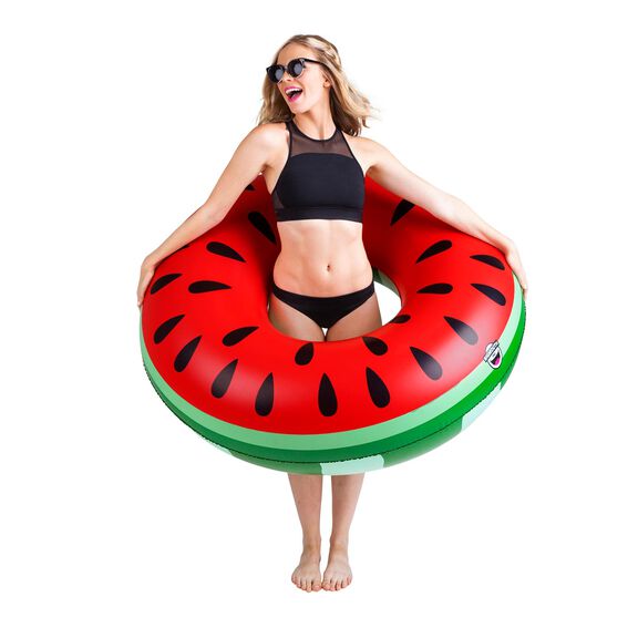 Giant Watermelon Pool Float image number 2