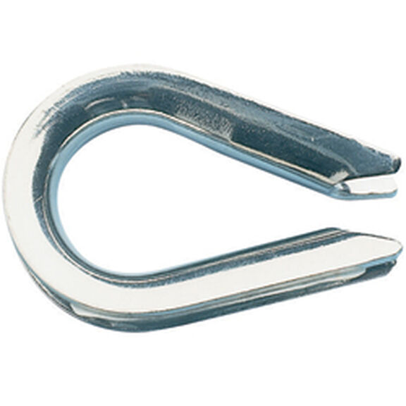 3/16" Stainless Steel Thimble image number 0