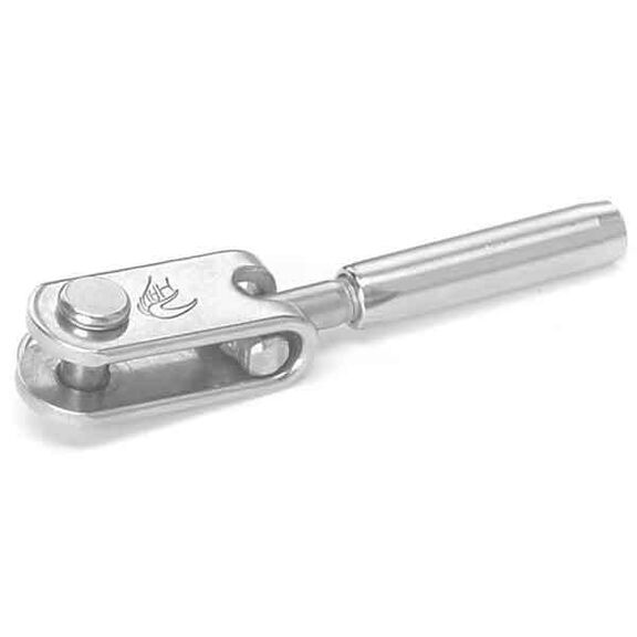 Lifeline Toggle Jaws Forged T-Bolt for 3/16" Wire, 1/4" Pin image number 0