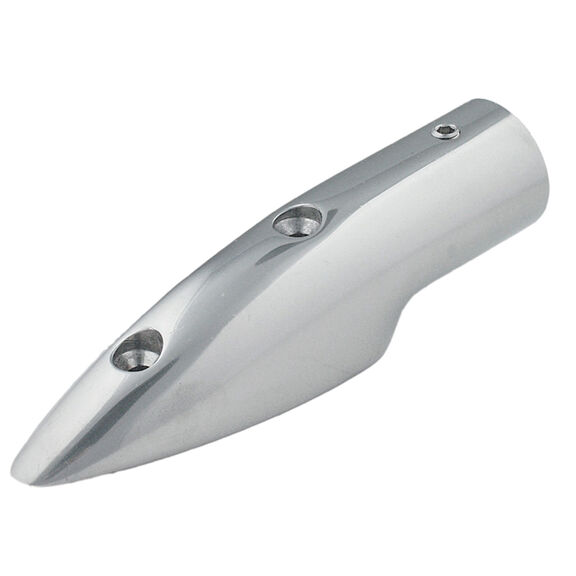 5-1/2&deg; Angle Stainless-Steel Rail End image number 0