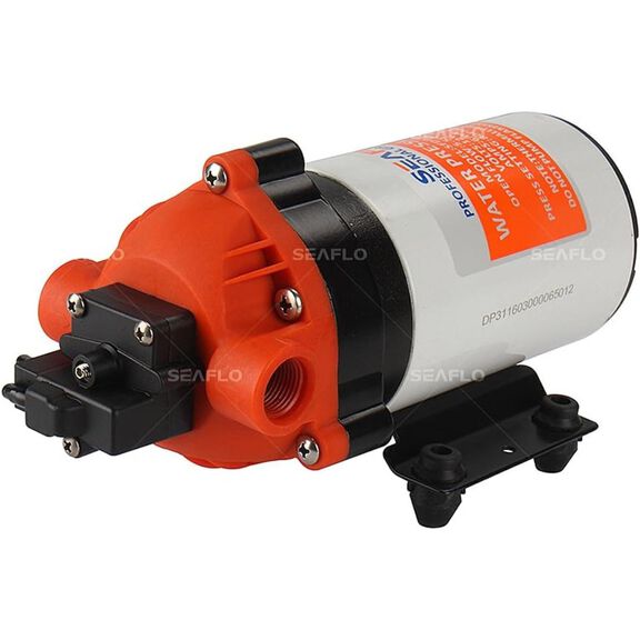 SEAFLO 31 Series 24V Diaphragm Pump 1.5 GPM 160 PSI image number 0