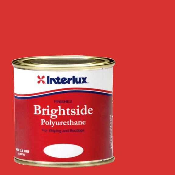 Brightside&reg; Boottop & Striping Enamel, Fire Red, 1/2 Pint image number 0