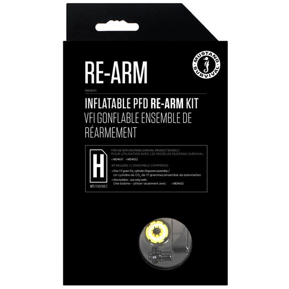 Type H (MIT 70) Inflatable Life Jacket Rearming Kit, Manual/Automatic, 16 g. image number 0