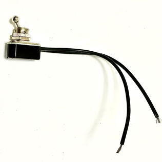 Chrome Plated Toggle Switch, Off/On, SPST