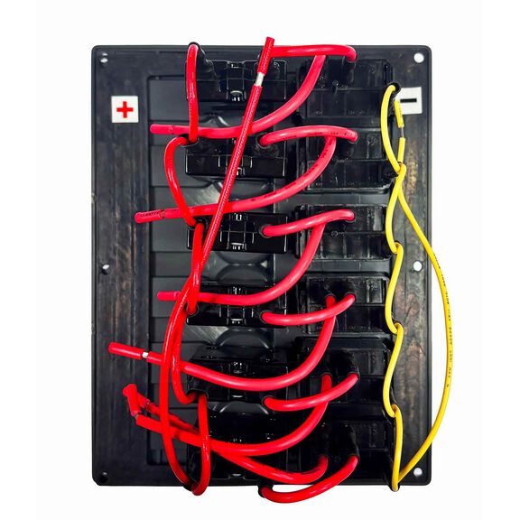 6 Position Streamline Water-resistant LED Switch Panel with Circuit Breakers image number 1