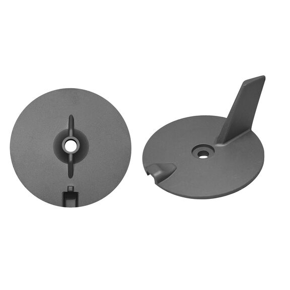 Zinc Fin Anode for Yamaha/Mariner, 3.7" x 2.2" image number 0