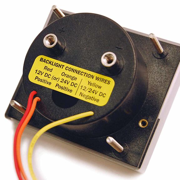 DC Analog Voltmeter Panel, 8-16V DC image number 1