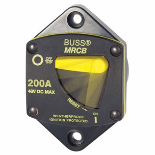 187 Series Thermal 200A Circuit Breaker Panel Mount