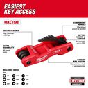 9-Key Folding Hex Key Set - SAE image number 1