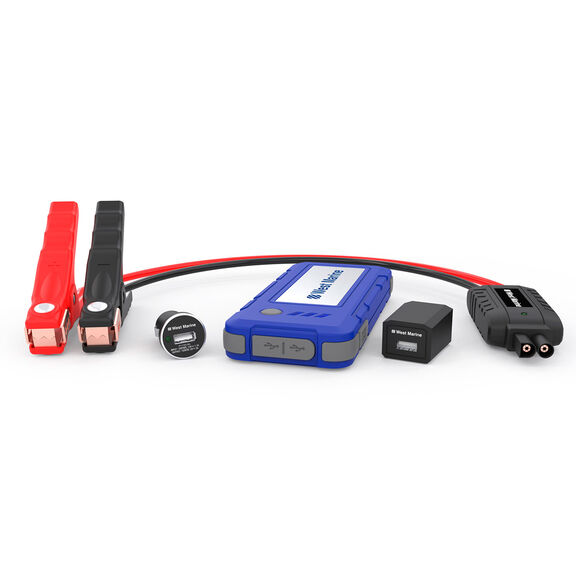 1600 Peak Amp Portable Jump Starter and USB Charger image number 0