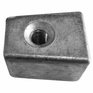 Zinc Outboard Anode for Yamaha, 1" x 1.36" x 0.93"