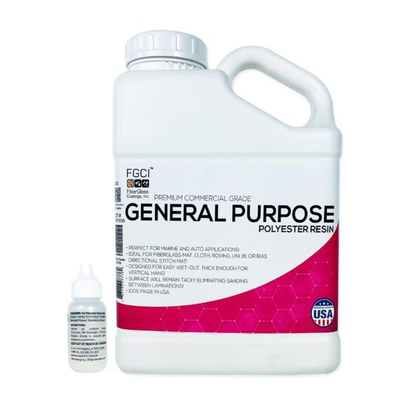 General Purpose PolyEster Resin, Gallon Kit image number 0