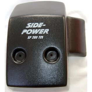 Side-Power Cover, black plastic for SW202 solenoids | Thumb Nuts (SM68810) and label not incl.