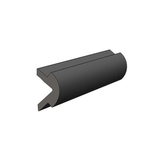 Flexible Rub Rail Insert, Black, 200&rsquo; image number 0