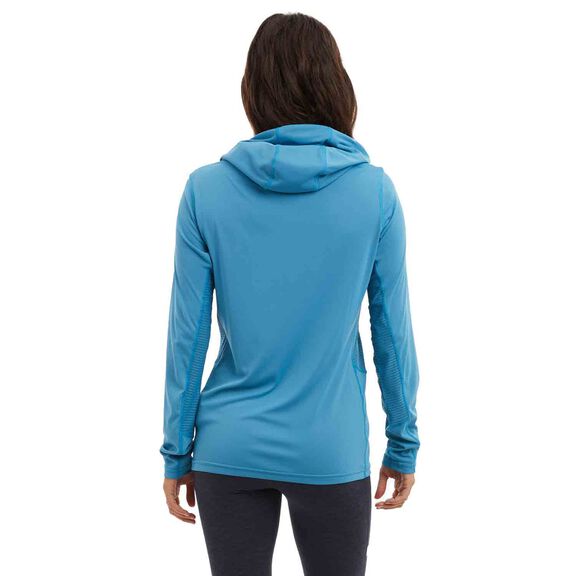 Women's Aquatek Solid Hooded Shirt image number 1