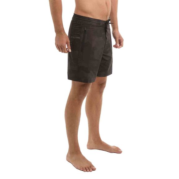 Men's Brush Camo Leaderman Board Shorts image number 1