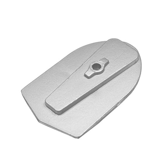 Aluminum Bar/Plate Anode for Yamaha, 2.4" x 3.7" x 0.5" image number 0