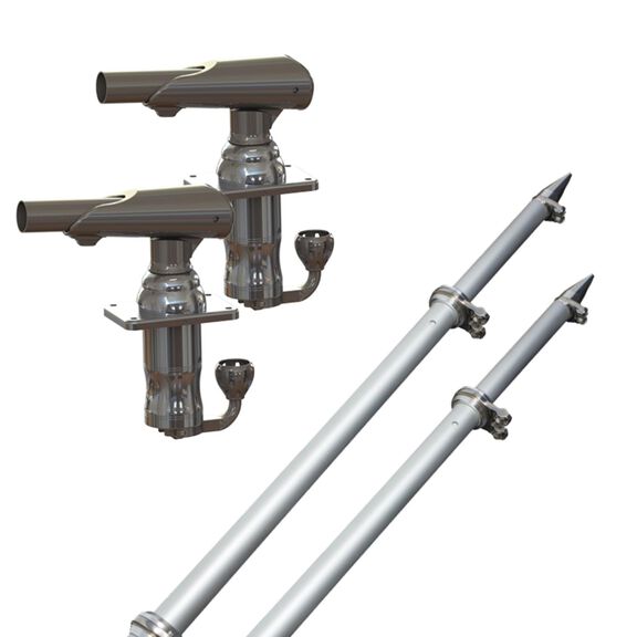 Outrigger Kit GS-300 Deluxe Silver/Silver 18' image number 0
