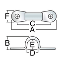 Harken 43.43mm Forged Eyestrap image number 2