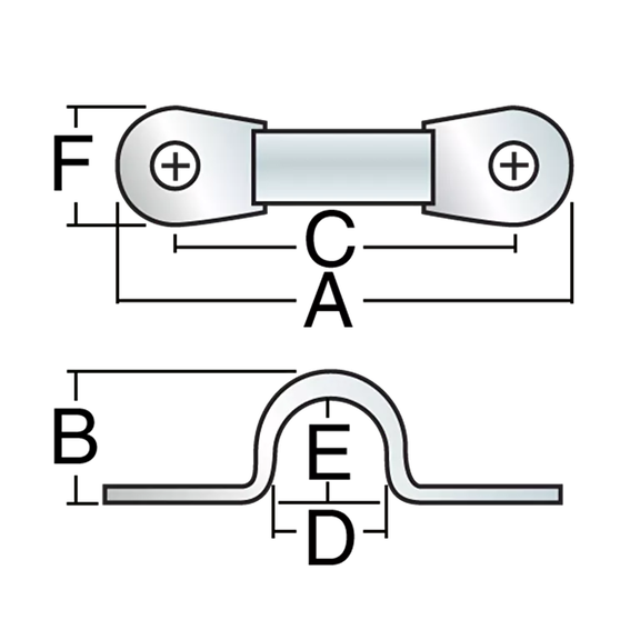 Harken 43.43mm Forged Eyestrap image number 2