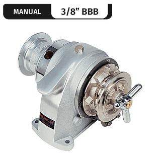 Lofrans Royal Horizontal Manual Windlass with Gypsy+Drum, 3/8" BBB